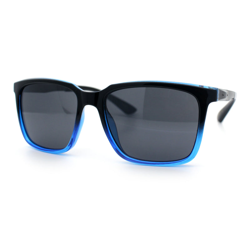 Mens Classic Rectangle Sporty Gentlemanly Plastic Fashion Sunglasses