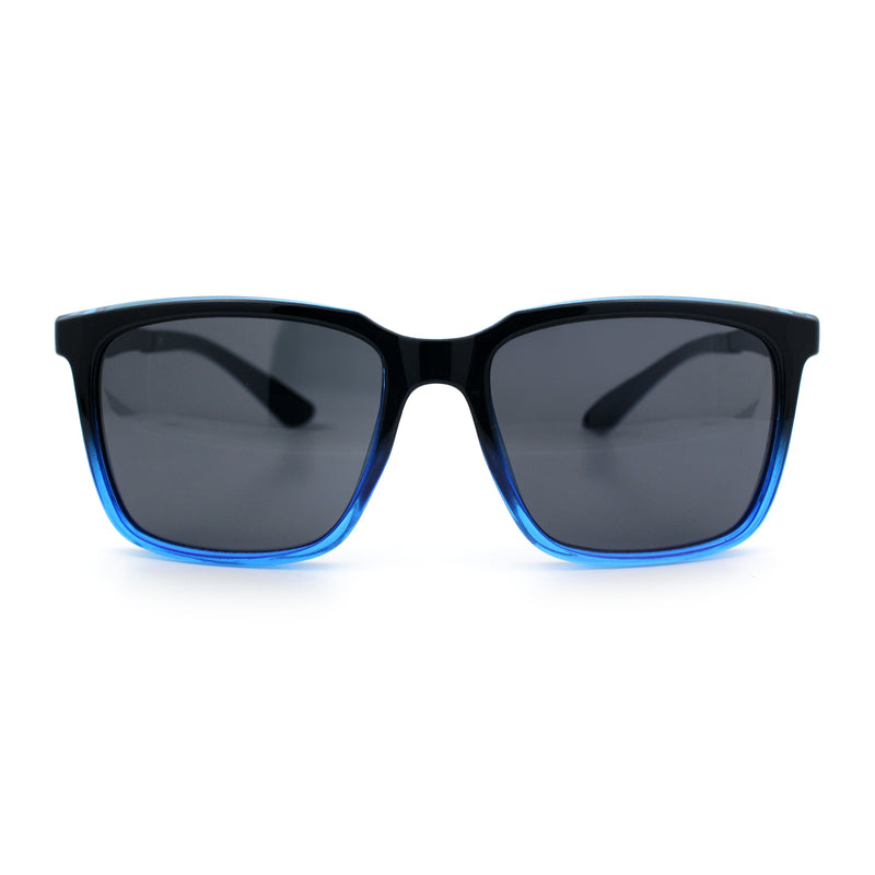 Mens Classic Rectangle Sporty Gentlemanly Plastic Fashion Sunglasses