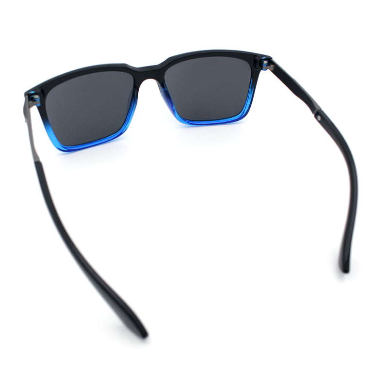 Mens Classic Rectangle Sporty Gentlemanly Plastic Fashion Sunglasses