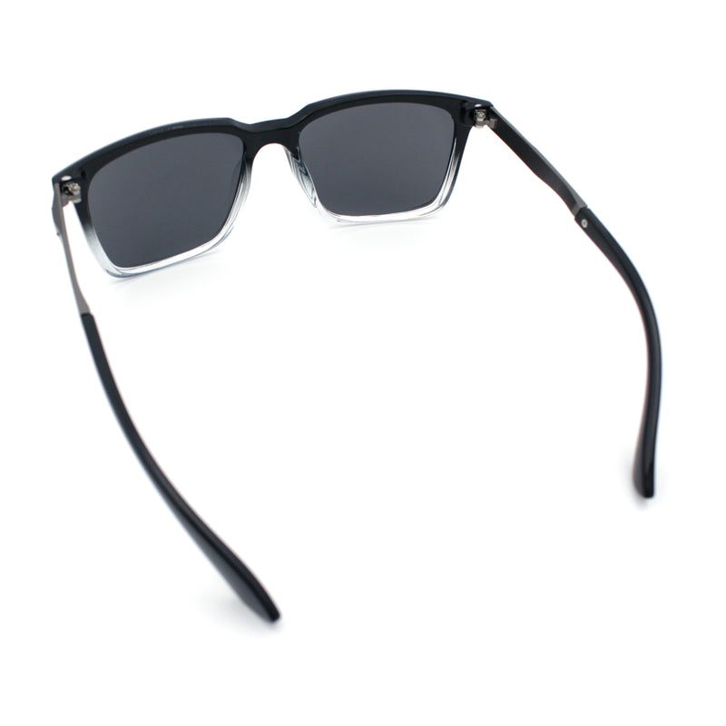 Mens Classic Rectangle Sporty Gentlemanly Plastic Fashion Sunglasses