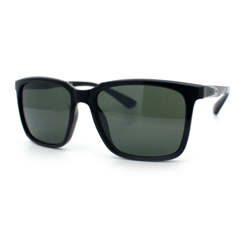 Mens Classic Rectangle Sporty Gentlemanly Plastic Fashion Sunglasses
