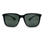 Mens Classic Rectangle Sporty Gentlemanly Plastic Fashion Sunglasses