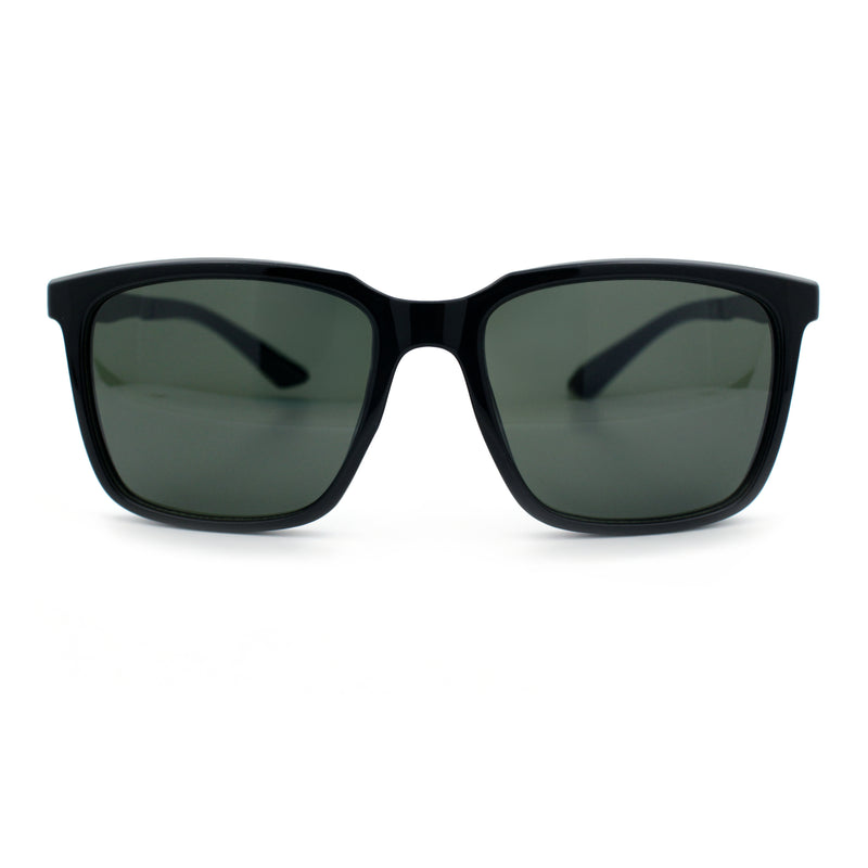 Mens Classic Rectangle Sporty Gentlemanly Plastic Fashion Sunglasses