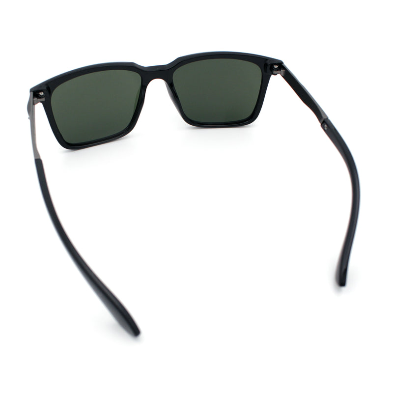 Mens Classic Rectangle Sporty Gentlemanly Plastic Fashion Sunglasses