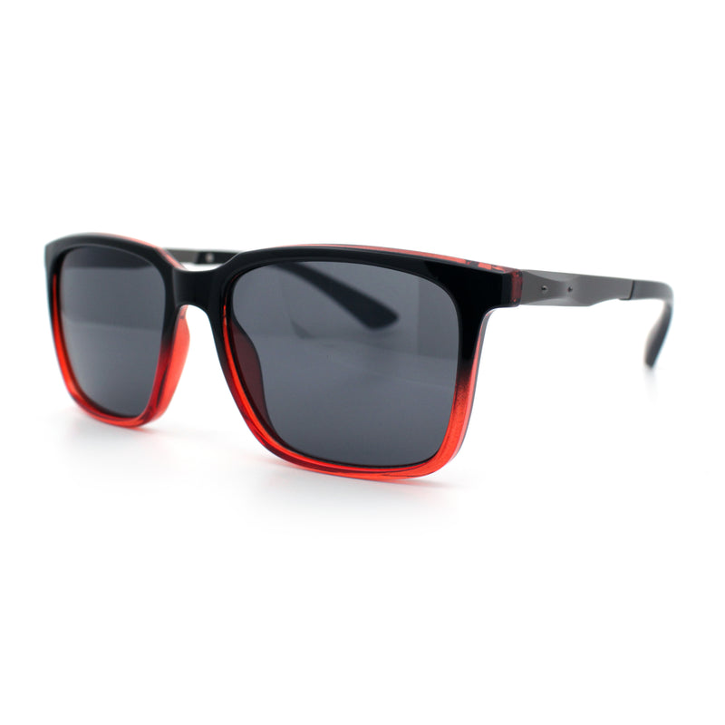 Mens Classic Rectangle Sporty Gentlemanly Plastic Fashion Sunglasses