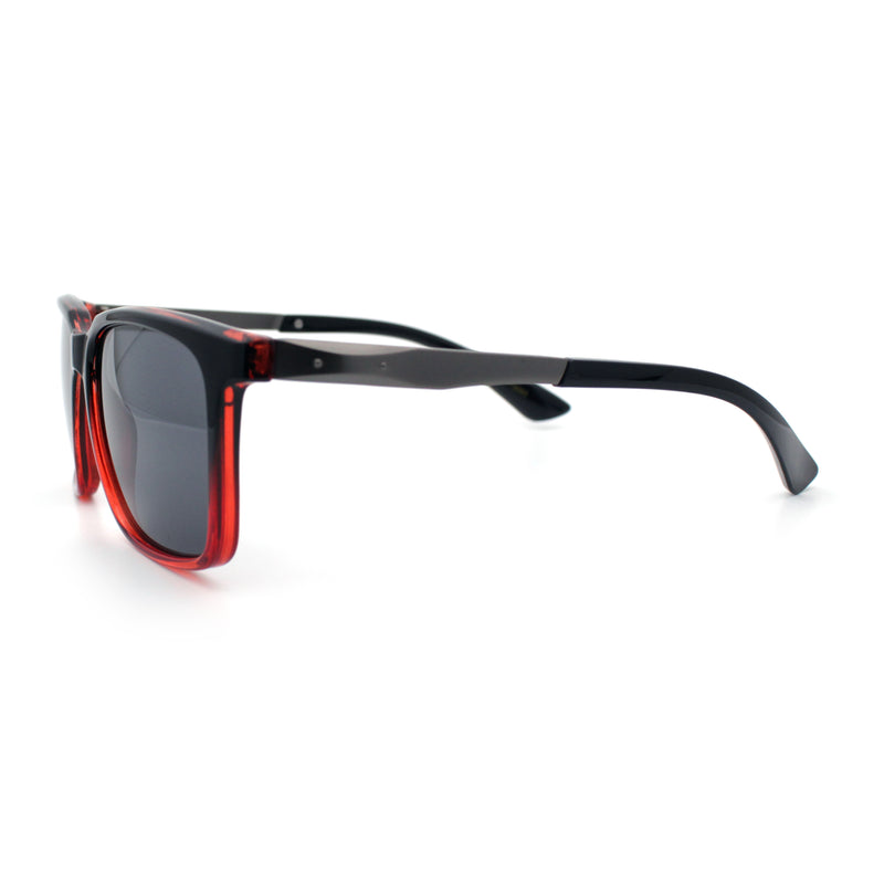 Mens Classic Rectangle Sporty Gentlemanly Plastic Fashion Sunglasses