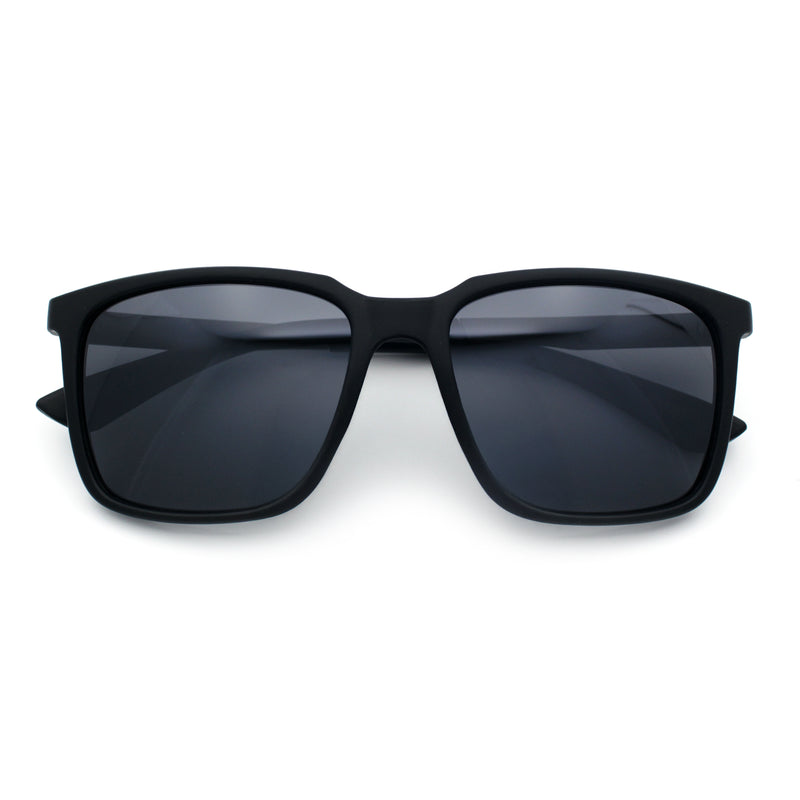 Mens Classic Rectangle Sporty Gentlemanly Plastic Fashion Sunglasses