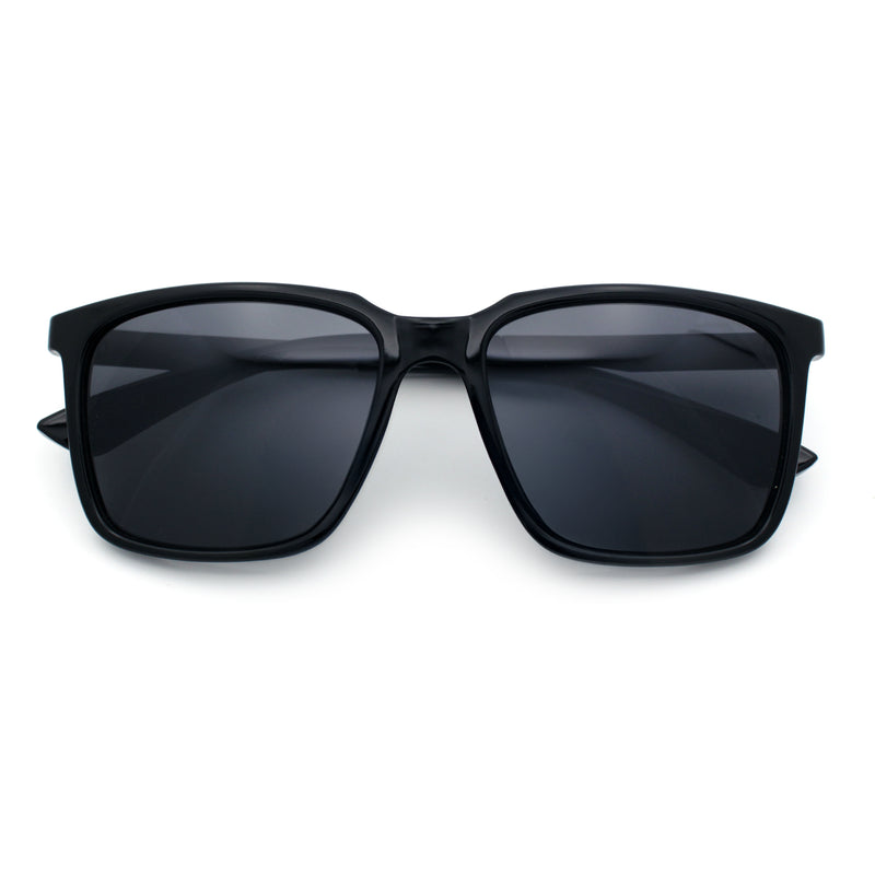 Mens Classic Rectangle Sporty Gentlemanly Plastic Fashion Sunglasses