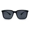 Mens Classic Rectangle Sporty Gentlemanly Plastic Fashion Sunglasses