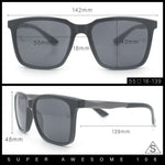 Mens Classic Rectangle Sporty Gentlemanly Plastic Fashion Sunglasses