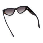 Womens Thick Temple Mod Cat Eye Plastic Fashion Sunglasses