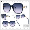 Womens Oversized Butterfly Rectangle Fashion Rhinestone Arm Sunglasses