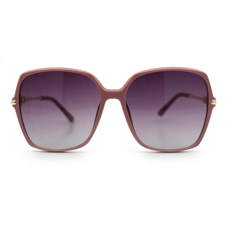 Womens Oversized Butterfly Rectangle Fashion Rhinestone Arm Sunglasses