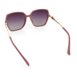 Womens Oversized Butterfly Rectangle Fashion Rhinestone Arm Sunglasses
