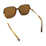 Womens Oversized Butterfly Rectangle Fashion Rhinestone Arm Sunglasses