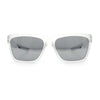 Xloop Mens Rectangle Sport Classic Wrap Horned Plastic Sunglasses