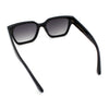 Mens Gentlemanly Urban Hipster Horn Rim Rectangle Plastic Sunglasses