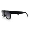 Mens Gentlemanly Urban Hipster Horn Rim Rectangle Plastic Sunglasses