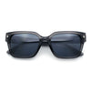 Mens Gentlemanly Urban Hipster Horn Rim Rectangle Plastic Sunglasses
