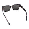 Mens Gentlemanly Urban Hipster Horn Rim Rectangle Plastic Sunglasses