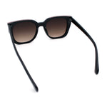 Womens Glitter Trim Oversized Cat Eye Luxe Plastic Sunglasses