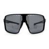 Xloop Mens Large Shield USA American Flag Print MTB Rectangle Sunglasses