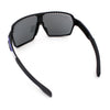 Xloop Mens Large Shield USA American Flag Print MTB Rectangle Sunglasses