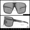 Xloop Mens Large Shield USA American Flag Print MTB Rectangle Sunglasses