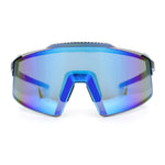 Xloop Rimless Dimensional XL Oversize Shield MTB Sport Plastic Sunglasses