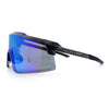 Xloop Rimless Dimensional XL Oversize Shield MTB Sport Plastic Sunglasses