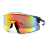 Xloop Rimless Dimensional XL Oversize Shield MTB Sport Plastic Sunglasses