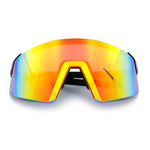 Xloop Rimless Dimensional XL Oversize Shield MTB Sport Plastic Sunglasses