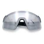 Xloop Rimless Dimensional XL Oversize Shield MTB Sport Plastic Sunglasses
