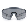 Xloop Rimless Dimensional XL Oversize Shield MTB Sport Plastic Sunglasses