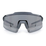 Xloop Rimless Dimensional XL Oversize Shield MTB Sport Plastic Sunglasses