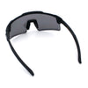 Xloop Rimless Dimensional XL Oversize Shield MTB Sport Plastic Sunglasses