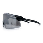 Xloop Rimless Dimensional XL Oversize Shield MTB Sport Plastic Sunglasses