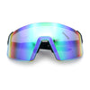 Xloop Rimless Dimensional XL Oversize Shield MTB Sport Plastic Sunglasses
