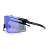 Xloop Rimless Dimensional XL Oversize Shield MTB Sport Plastic Sunglasses