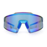 Xloop Rimless Dimensional XL Oversize Shield MTB Sport Plastic Sunglasses