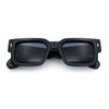 Retro Urban City Gent Hipster Thick Plastic Horn Rim Rectangle Sunglasses