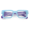 Retro Urban City Gent Hipster Thick Plastic Horn Rim Rectangle Sunglasses