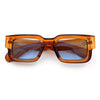 Retro Urban City Gent Hipster Thick Plastic Horn Rim Rectangle Sunglasses
