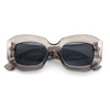 Womens Mod Thick Beveled Plastic Retro Glamorous Sunglasses