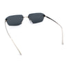Luxury Gangster Rimless Jaguar Head Hinge Showy Sunglasses