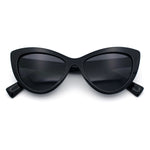 Womens Luxury Fashion Thick Plastic Oversized Cat Eye Sunglasses