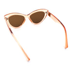 Womens Luxury Fashion Thick Plastic Oversized Cat Eye Sunglasses