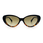 Womens Star Emblem Bling Luxury Diva Cat Eye Plastic Sunglasses