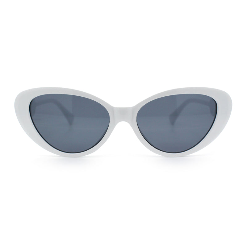 Womens Star Emblem Bling Luxury Diva Cat Eye Plastic Sunglasses