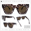 Womens Art Nouveau Deco Thick Plastic Horn Rectangle Sunglasses